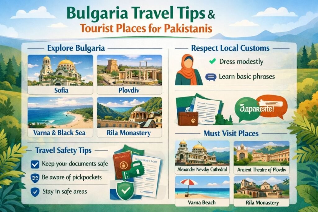 Bulgaria Visit Visa from Pakistan
